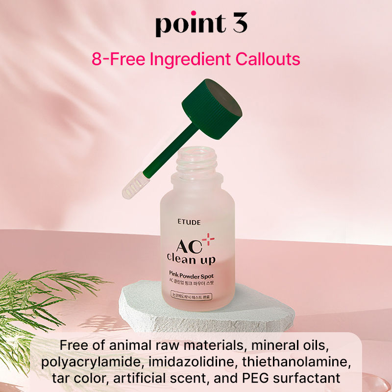 Ac Clean Up -Pink Powder Acne Spot Corrector, For Active Acne