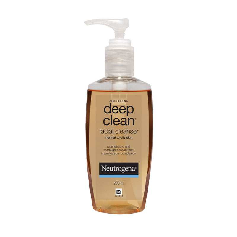 Deep Clean Facial Cleanser Face Wash for Normal to Oily Skin