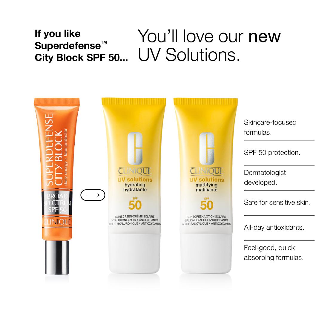 UV Solutions Hydrating Sunscreen SPF 50