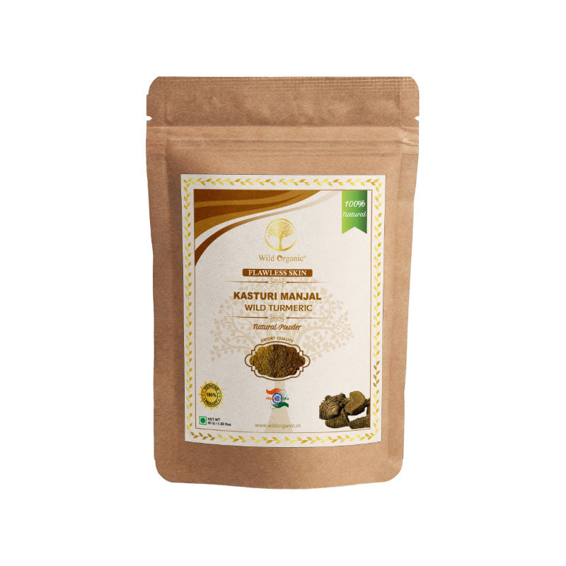 Kasturi Manjal Wild Turmeric Powder For Face & Body