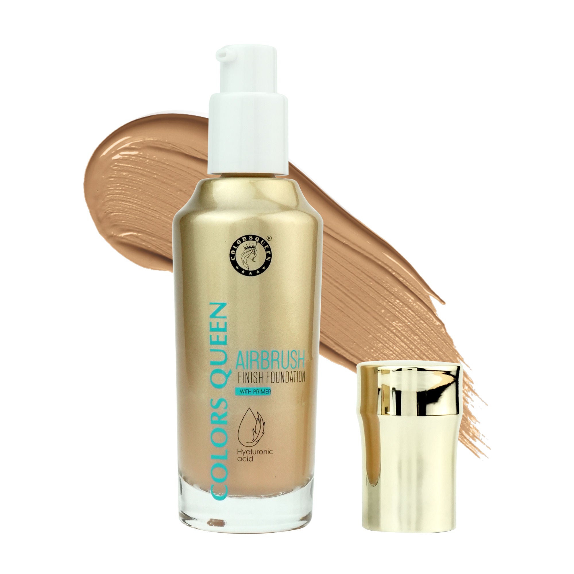 Airbrush Foundation With Primer - Medium Beige