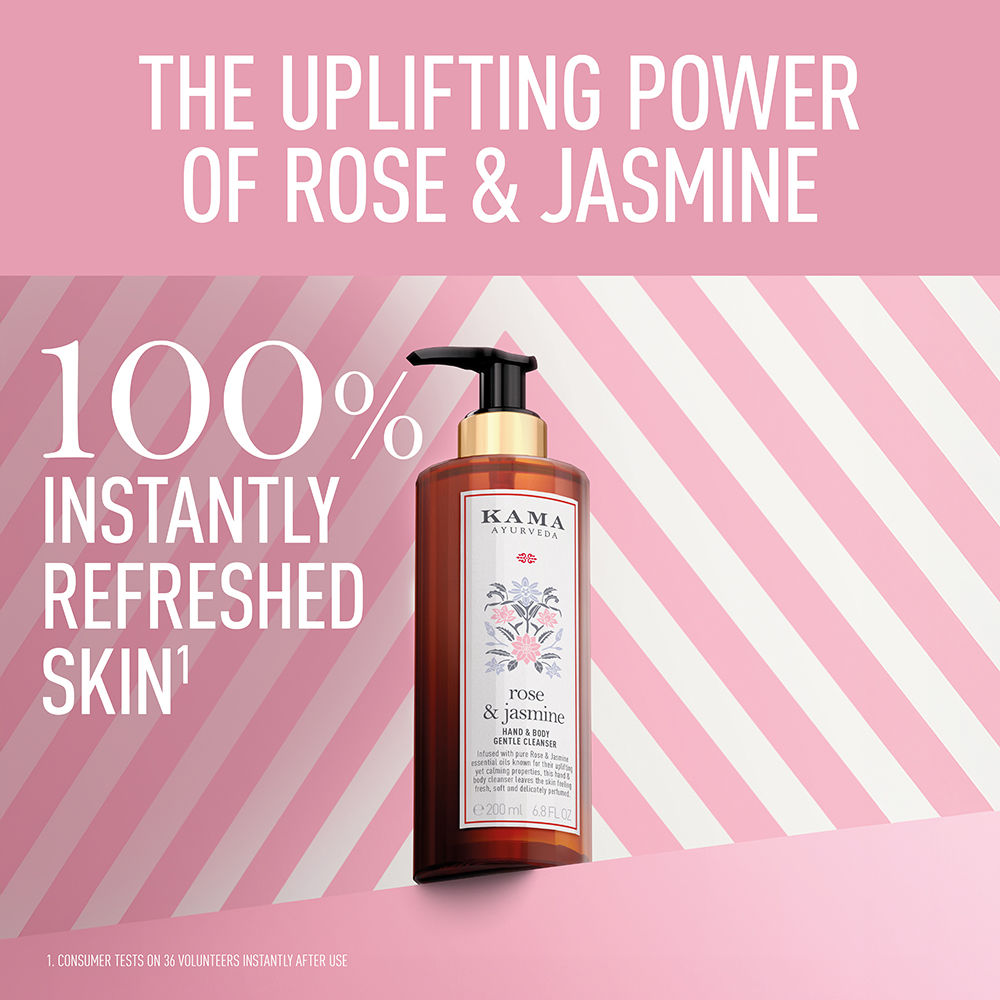 Rose & Jasmine Moisturising with Paraben Free Body Cleanser
