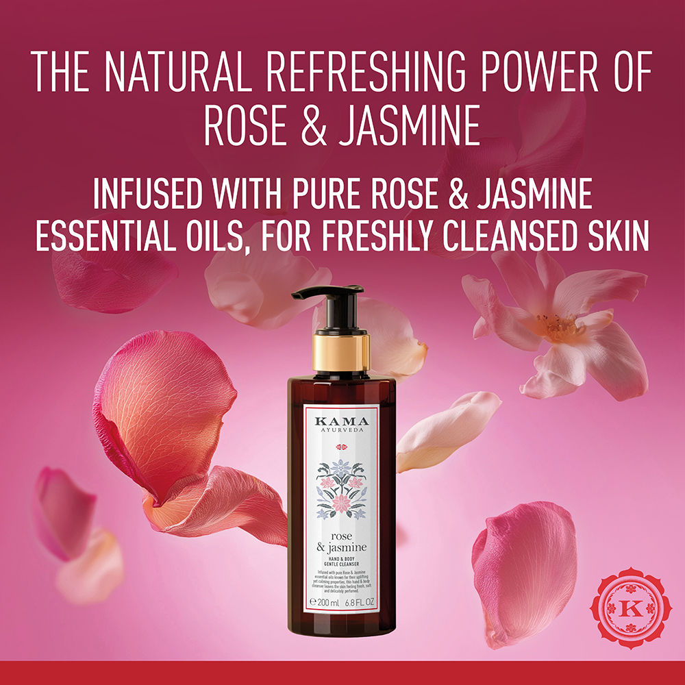 Rose & Jasmine Moisturising with Paraben Free Body Cleanser