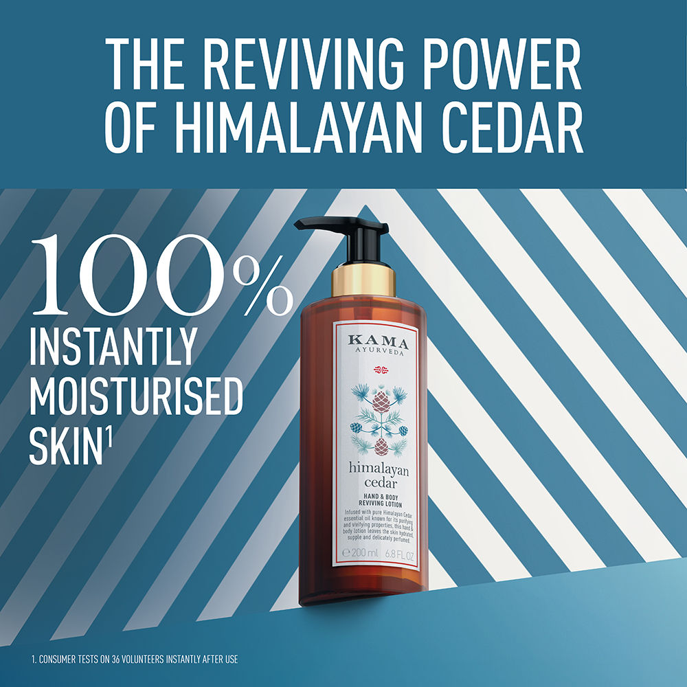 Himalayan Cedar Lightweight & Reviving with Paraben Free Hand And Body Lotion
