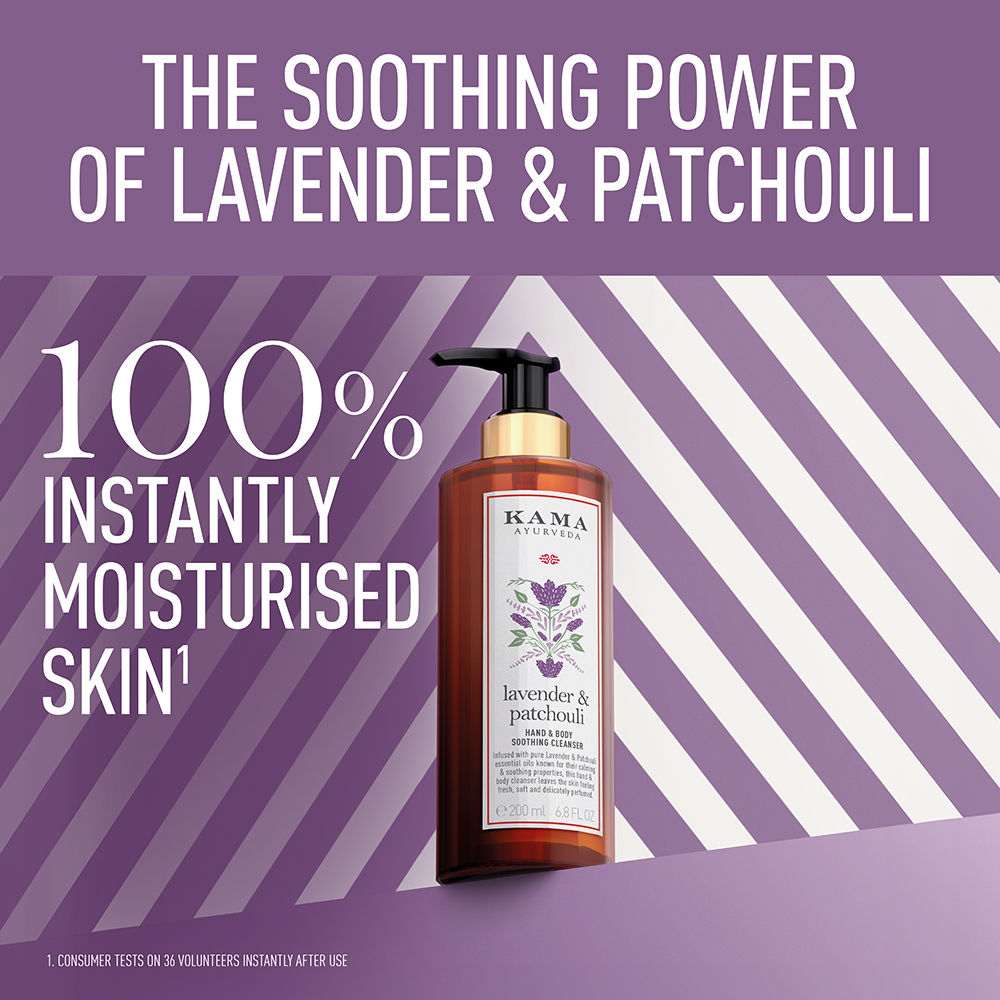 Lavender & Patchouli Calming & Refreshing with Paraben Free Body Cleanser
