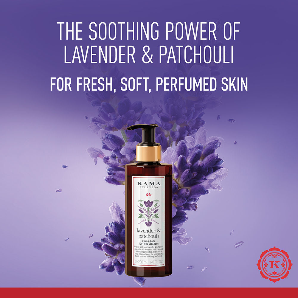 Lavender & Patchouli Calming & Refreshing with Paraben Free Body Cleanser