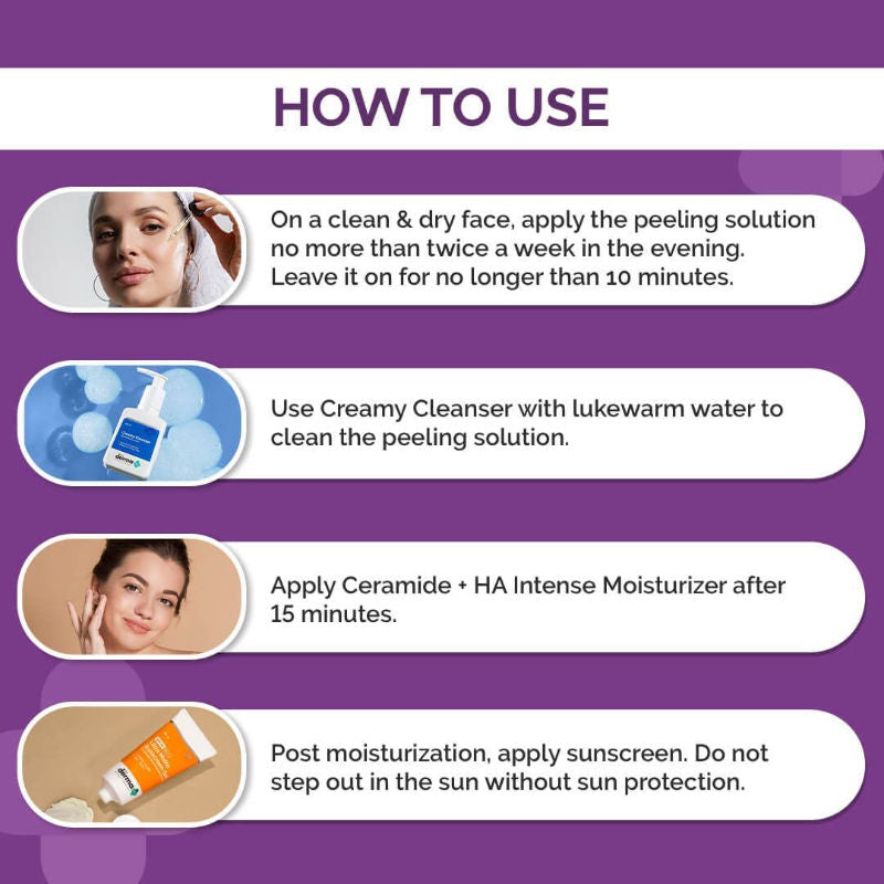 15% AHA + 1% BHA Peeling Solution for Beginners for Glowing Skin In 10 Minutes
