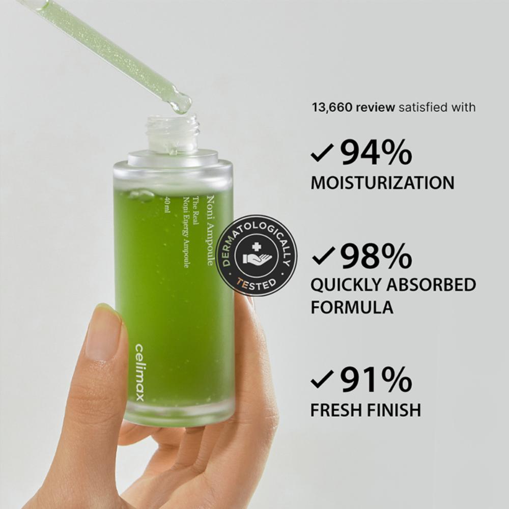 The Real Noni Energy Ampoule, Calming, Hydrating & Glow Boosting Face Serum