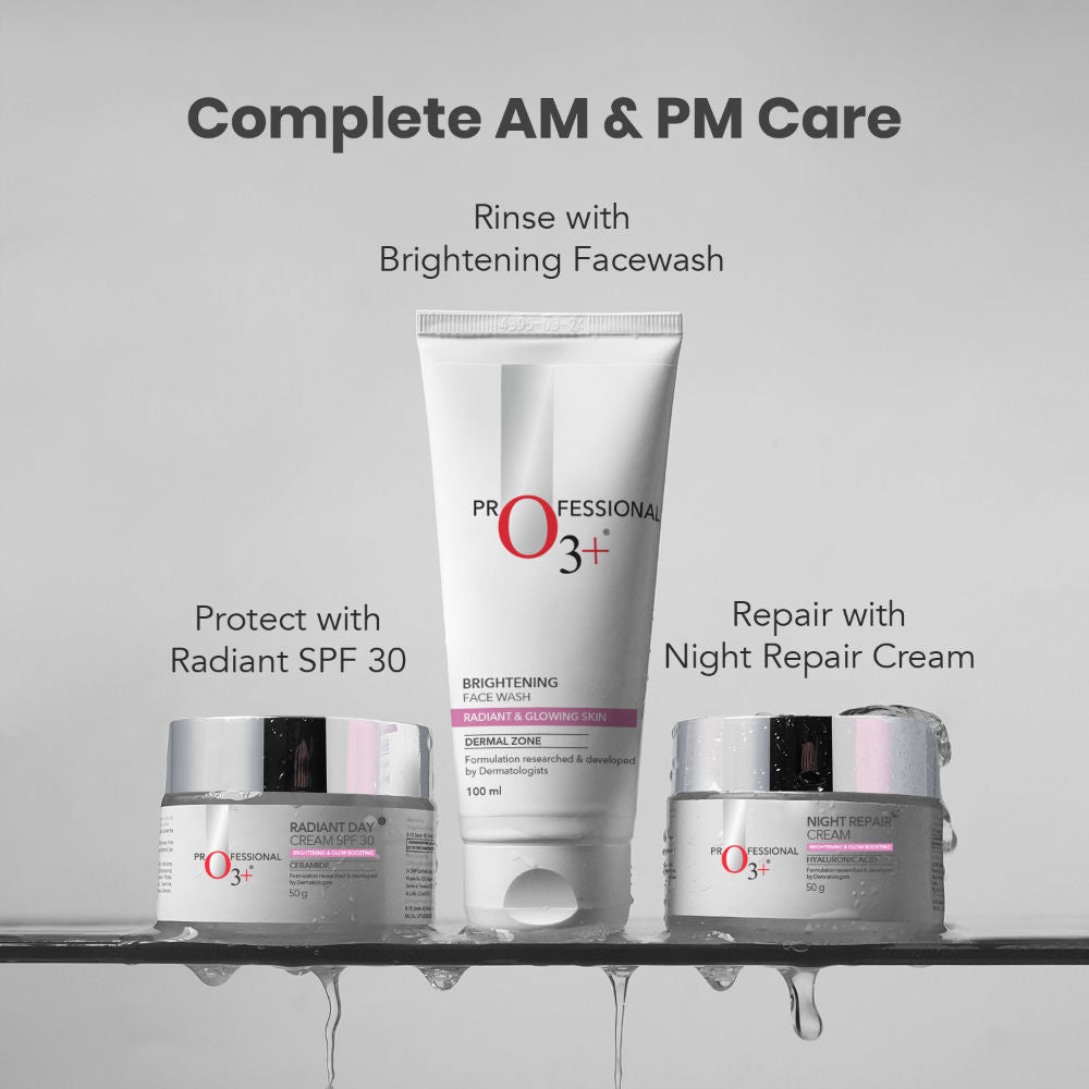 Radiant Day Cream Moisturiser SPF30 for Brightening & Glowing Skin | All Skin Types