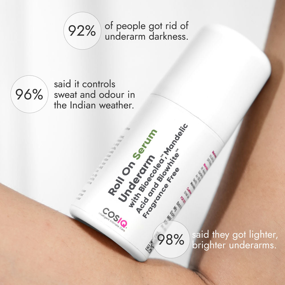 Brightening Underarm Roll On Serum For Women & Men