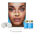 Coloured Contact Lenses Aquamarine 6 months Power 0.00
