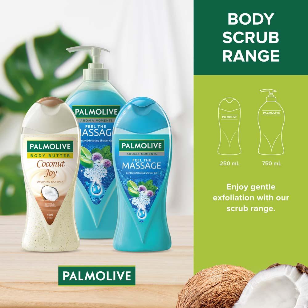 Coconut & Jojoba Butter Coconut Joy, Exfoliating & Moisturizing Body Wash