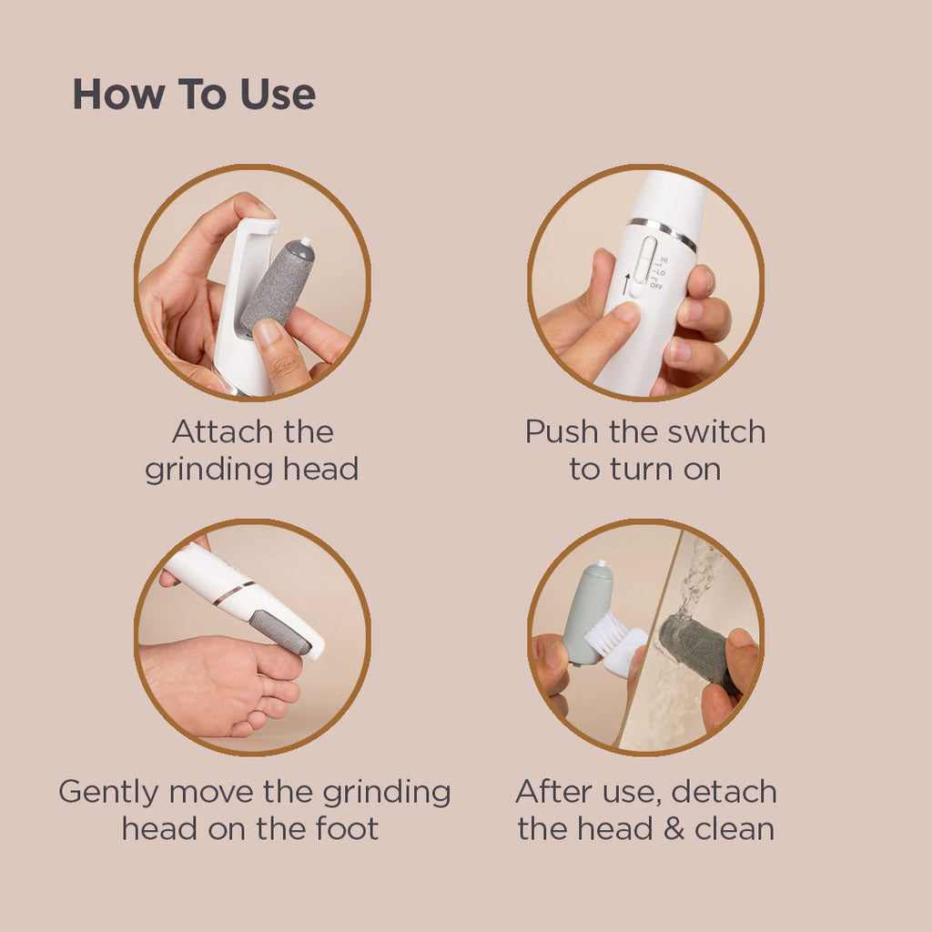 Rechargeable Callus Remover for Feet