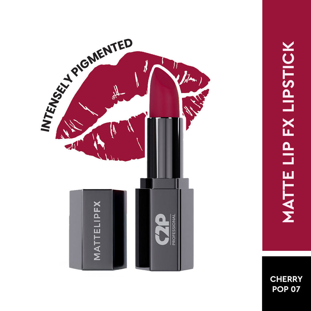 Matte Lip FX Long-Lasting Ultra Creamy Lipstick - Cherry Pop 07