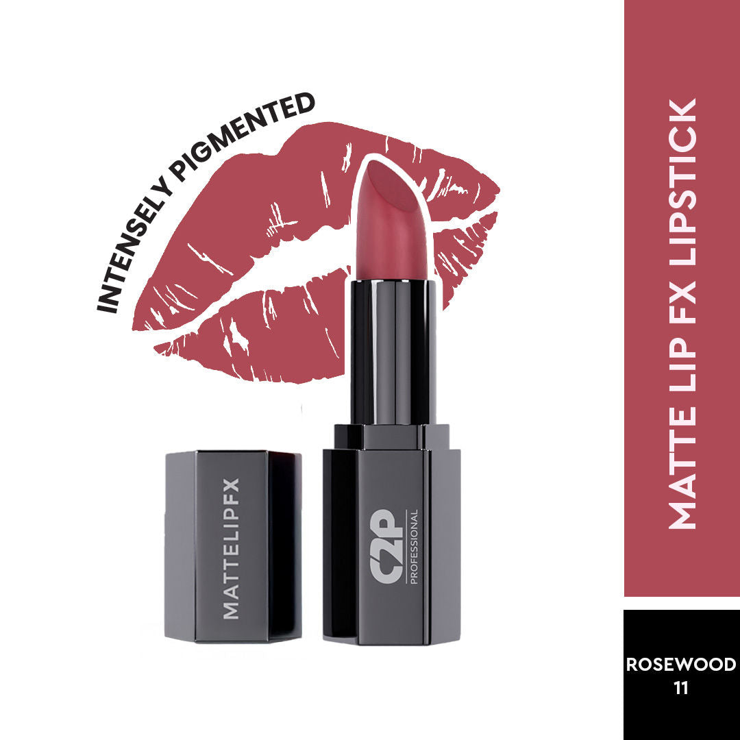 Matte Lip FX Long-Lasting Ultra Creamy Lipstick - Rosewood 11