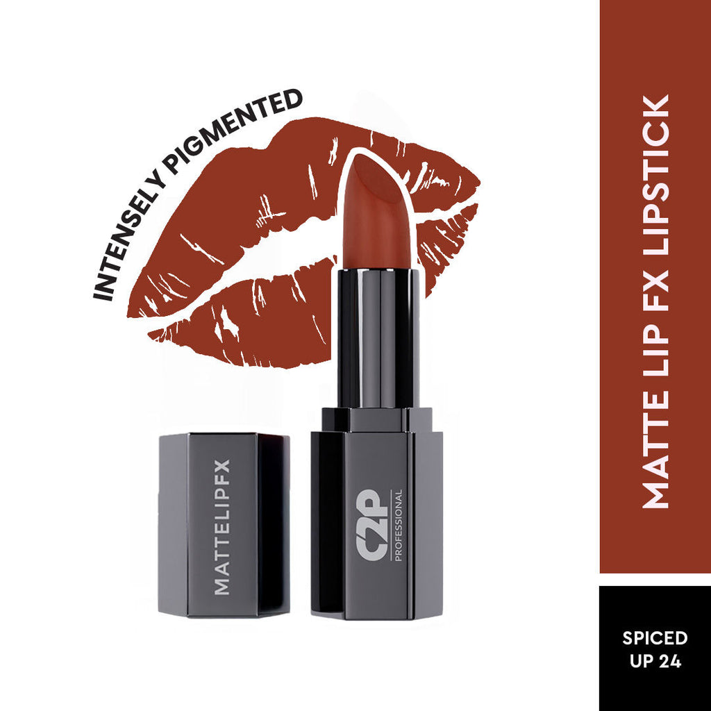 Matte Lip FX Long-Lasting Ultra Creamy Lipstick - Spiced Up 24