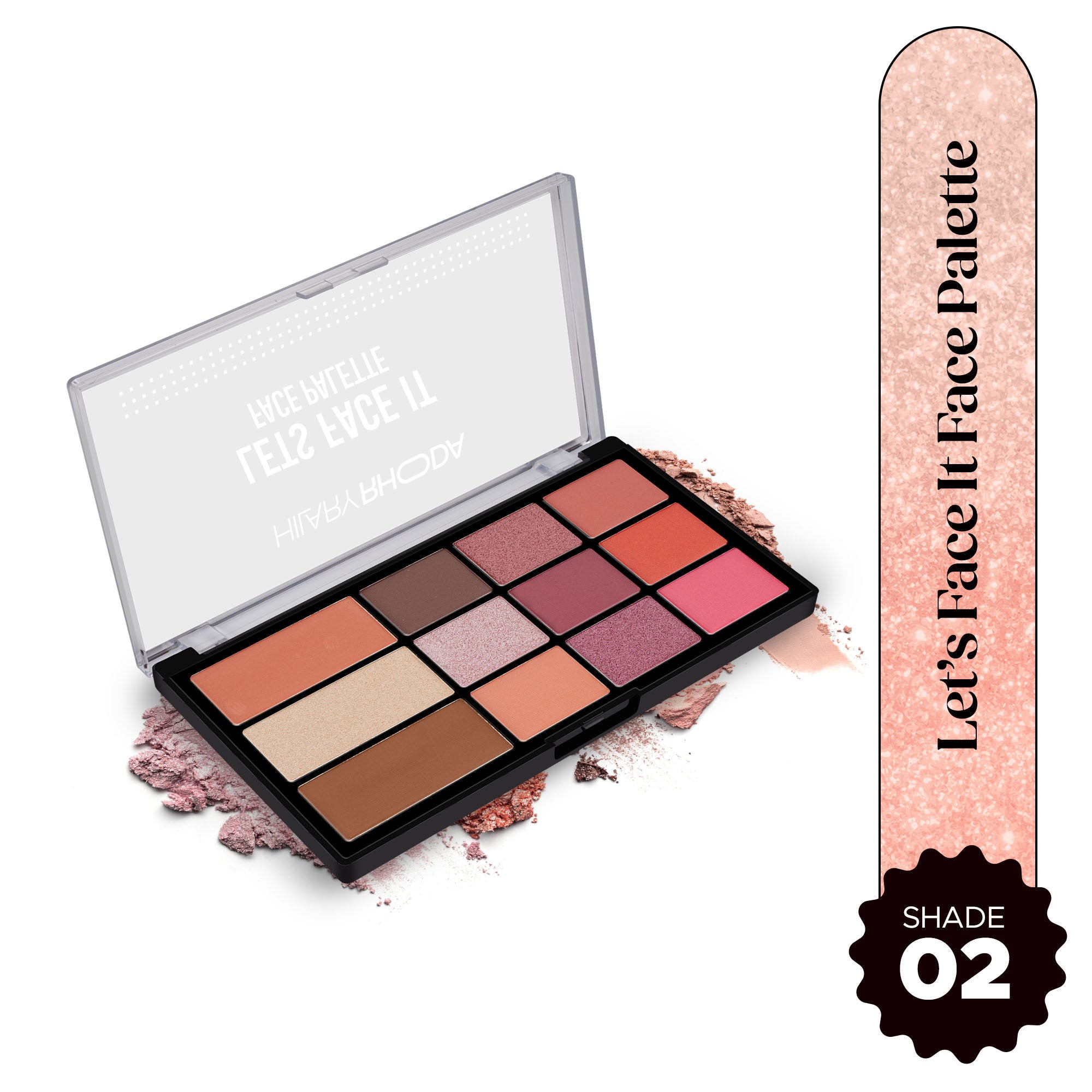 Lets Face It Face Palette - Sun Downer 02