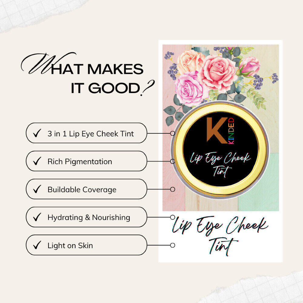 Lip, Eye and Cheek Tint