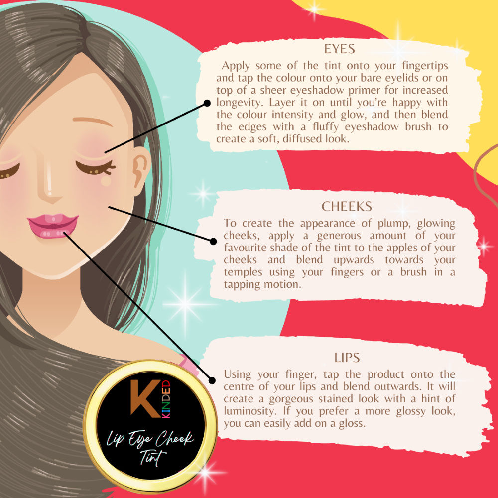 Lip, Eye and Cheek Tint