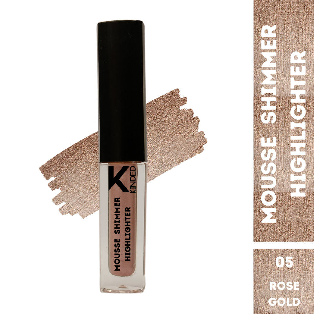 Mousse Shimmer Highlighter - Rose Gold