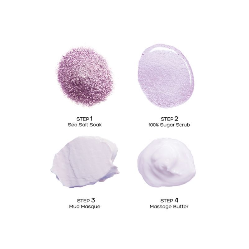 Deluxe Pedicure In A Box (4 Step) - Lavender Relieve