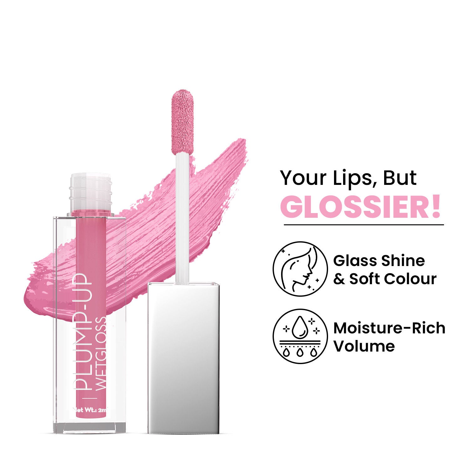 Plump Up Wet Lip Gloss For Glossy And Fuller Lips - 5 Mauve Muse