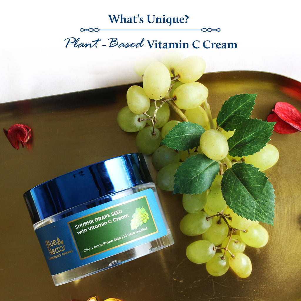 Vitamin C Oil Free Cream for Oily & Acne Prone Skin for Women