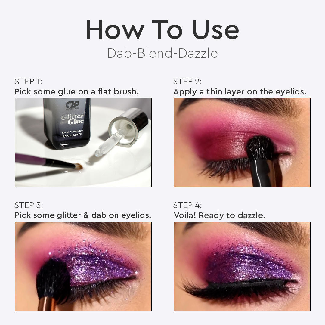Uptown Loose Glitter for Eye Makeup Highly Pigmented Eyeshadow Powder