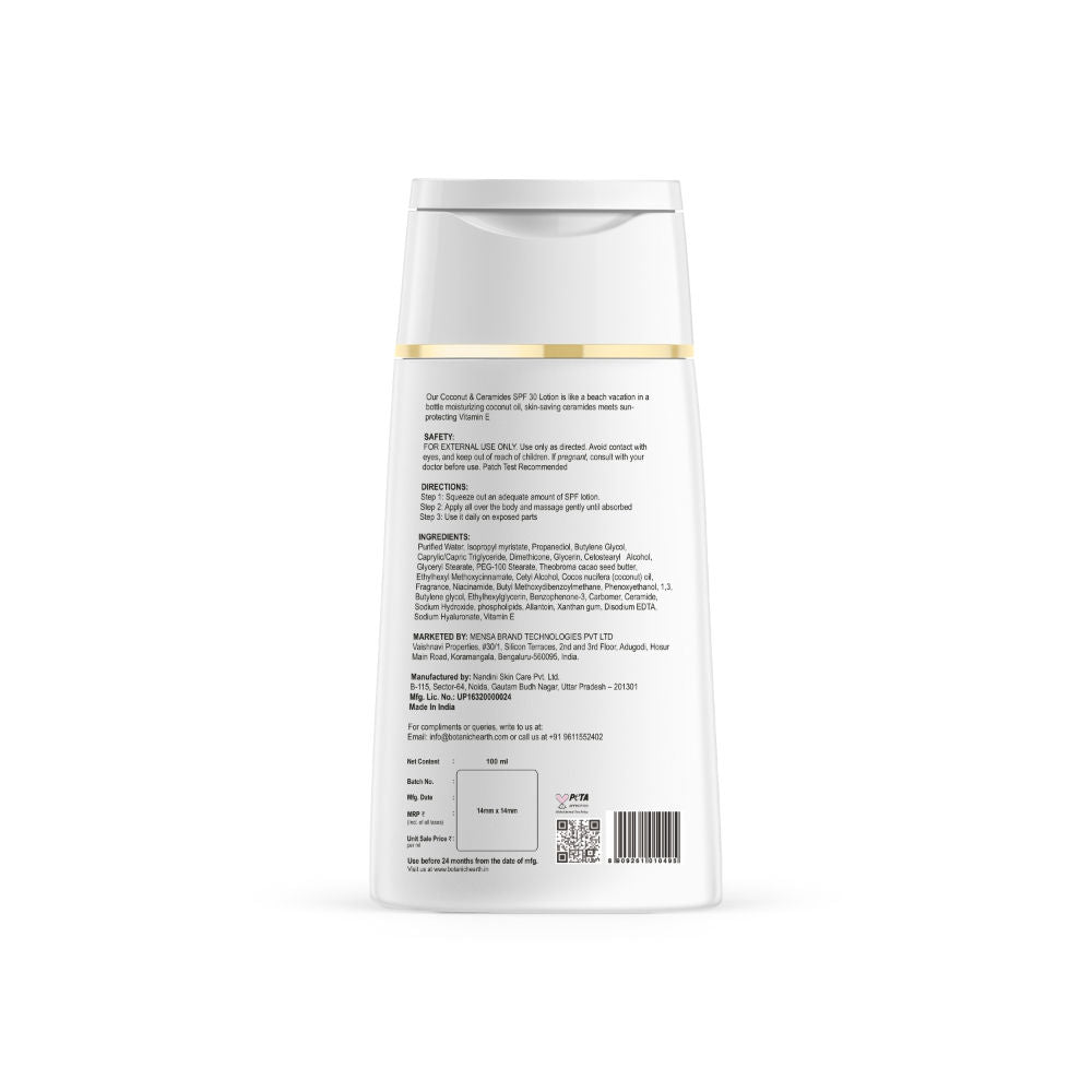 Coconut And Ceramide Lotion