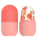 Face Ice Roller Face Massager Face Roller For Face, Neck Glow & Under Eye Care - Pink
