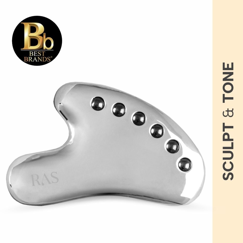 Germanium Gua Sha Face Massage Tool For Releases Facial Tension & Reduces Puffiness