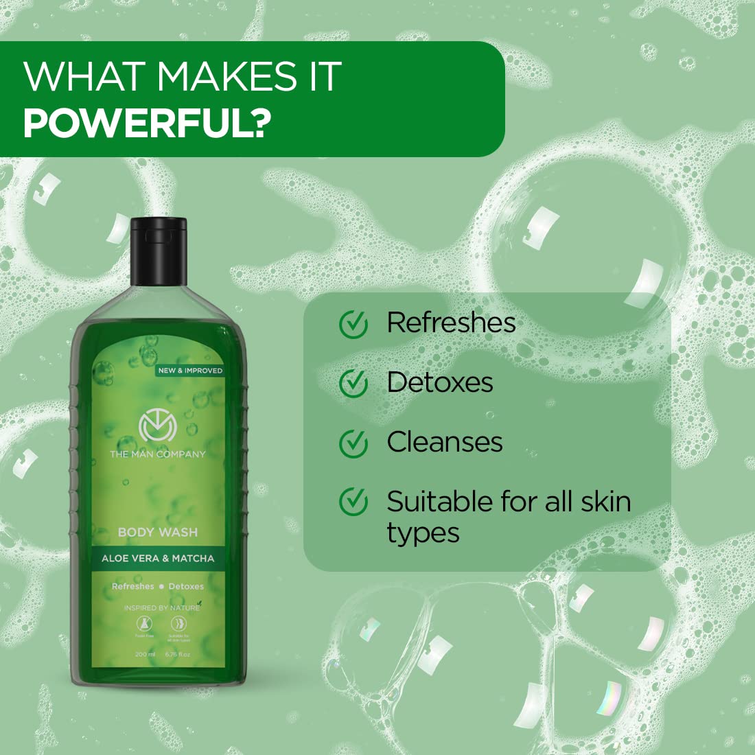 Aloe Vera & Matcha Body Wash