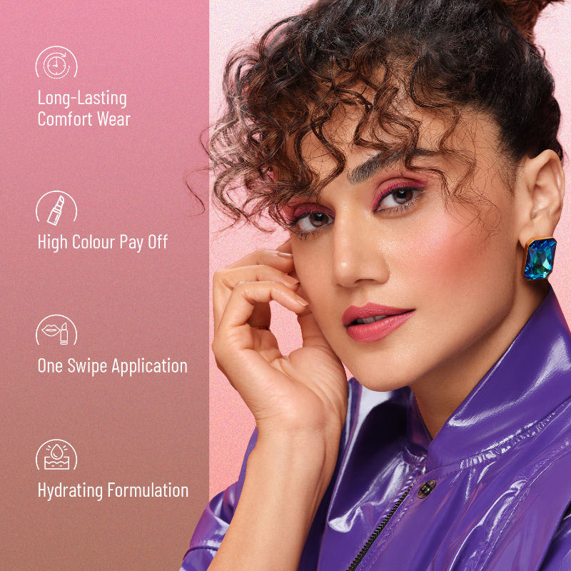 HD Matte Lipstick , High Coverage , Lightweight