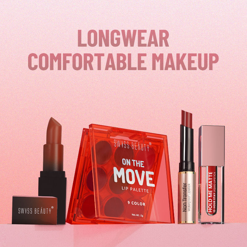 HD Matte Lipstick , High Coverage , Lightweight