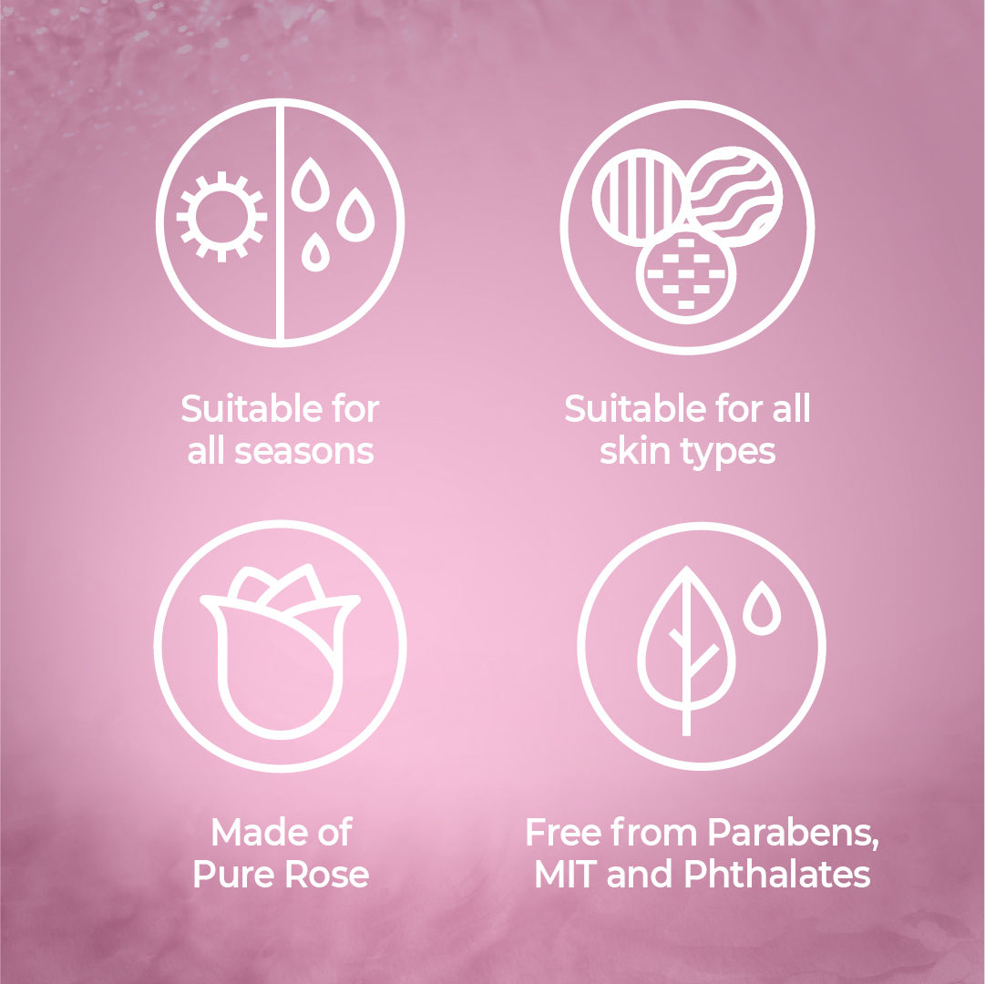Natural Glow Rose Face Gel