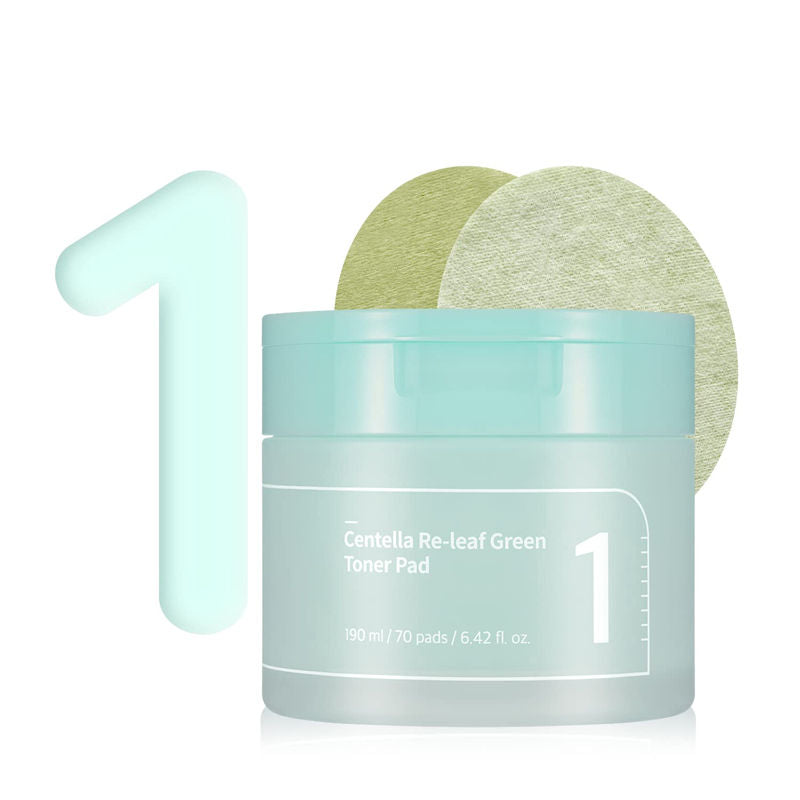 No.1 Centella Re-Leaf Green Toner Pad