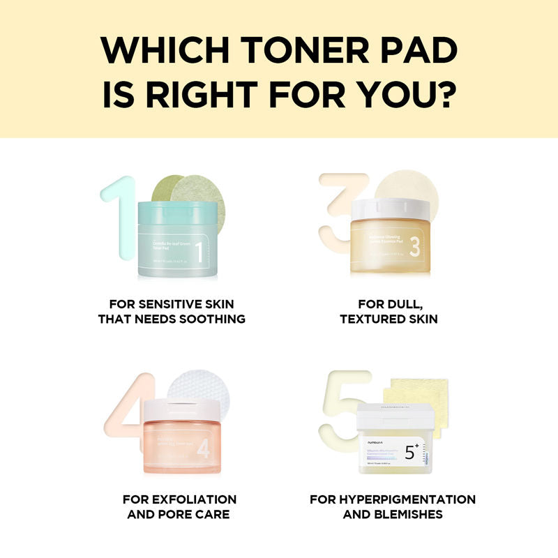 No.1 Centella Re-Leaf Green Toner Pad