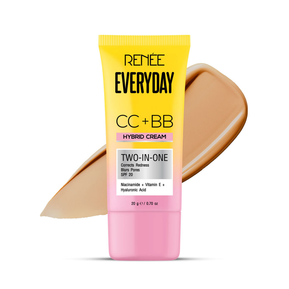 Renee Cosmetics Everyday Cc + Bb Hybrid Cream - Almond Crème