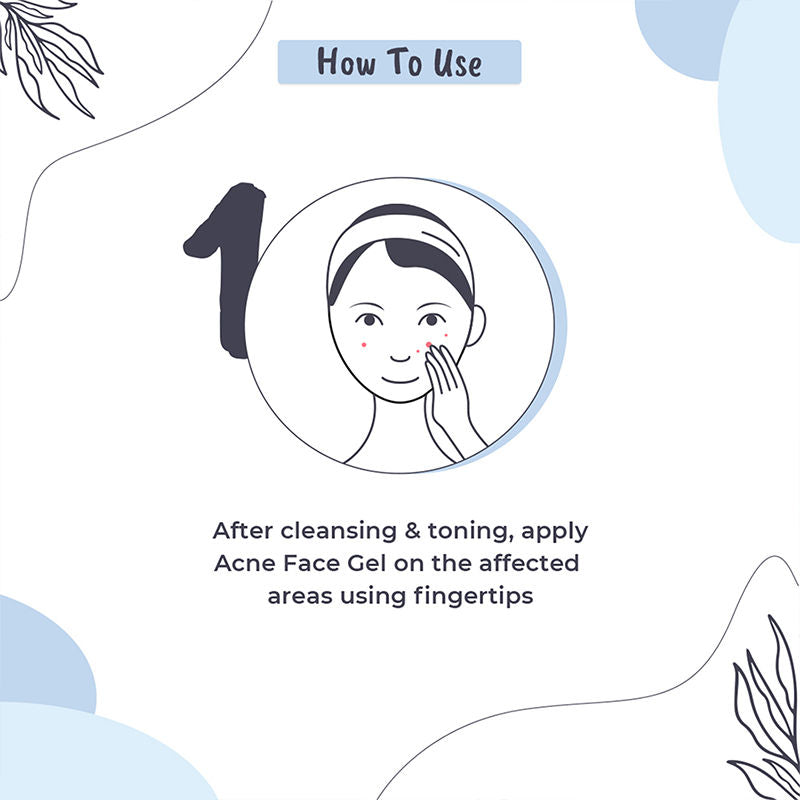 Acne Face Gel With Salicylic Acid & Tea Tree Oil