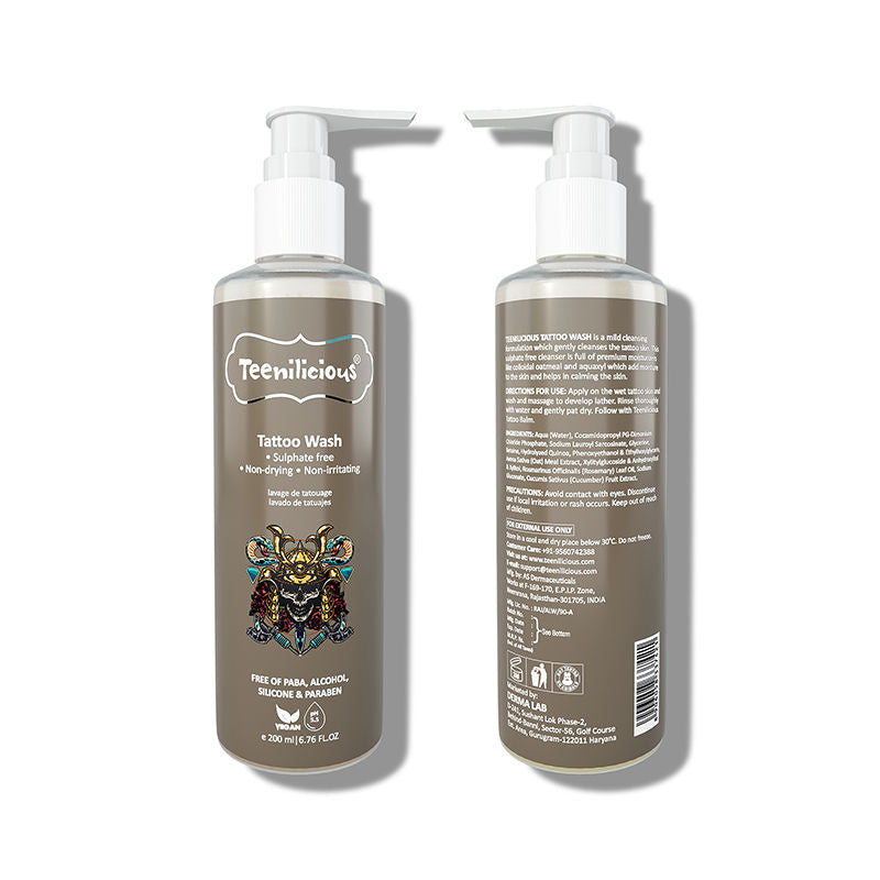 Tattoo Wash With Colloidal Oatmeal & Hydrolyzed Quinoa