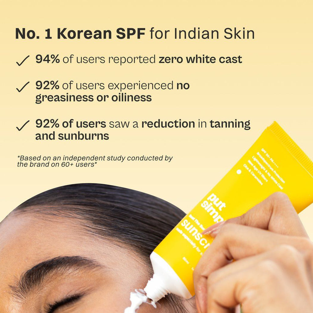 BroadSpectrum Sunscreen SPF 50 PA++++ , Zero White-Cast, Ultra lightweight, Non-greasy