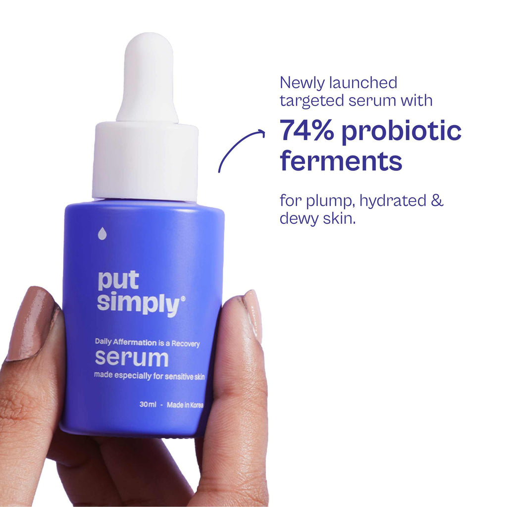 Daily Affermation Soothing Serum With Peptides & 74% Ferments For Inflamed Skin