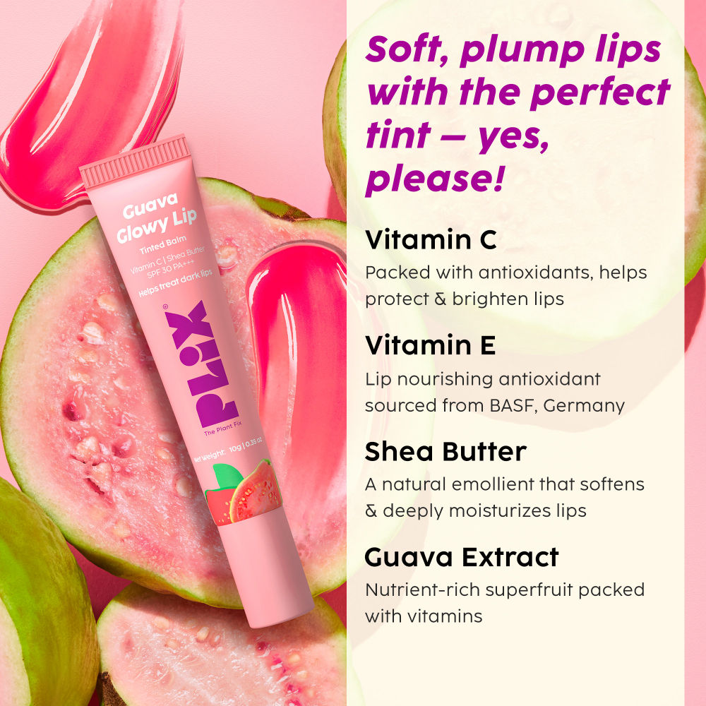 Guava Glowy Lip Tinted Balm