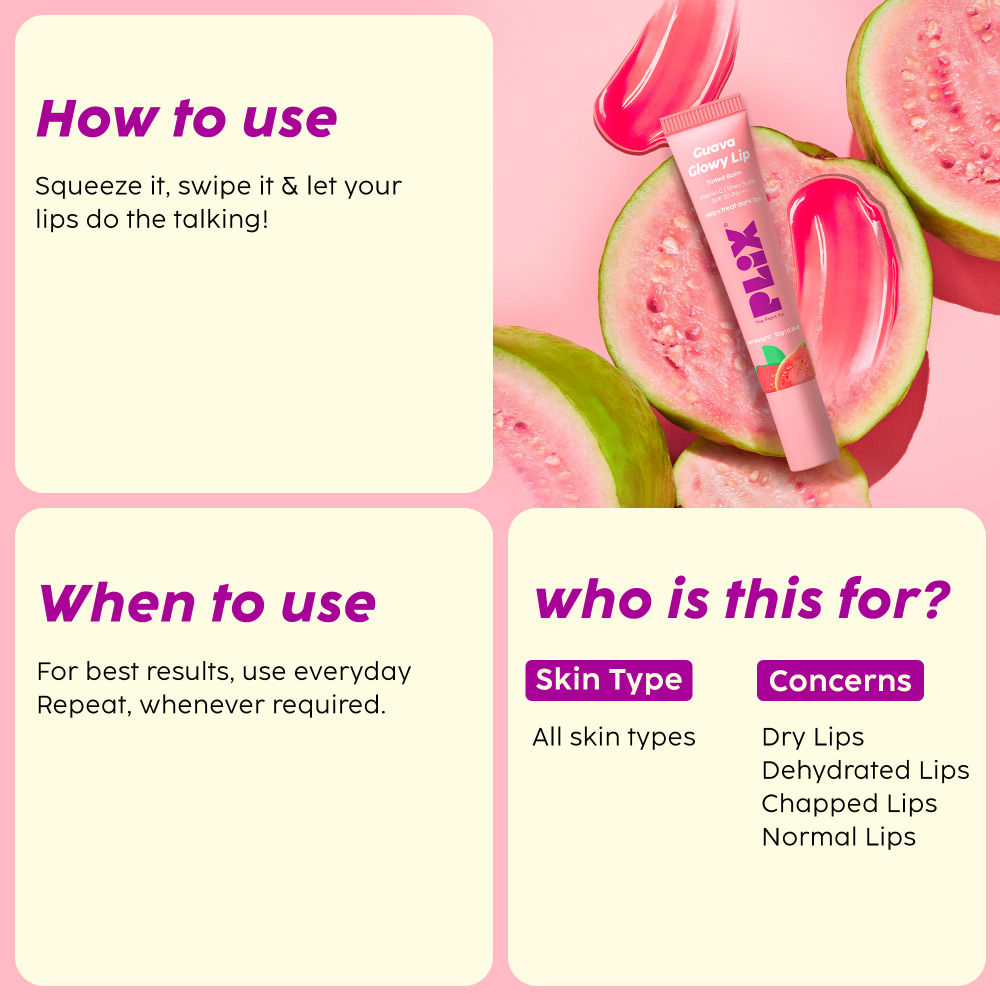 Guava Glowy Lip Tinted Balm