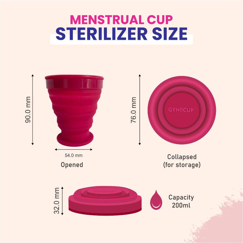 Menstrual Cup Sterilizer For GynoCup
