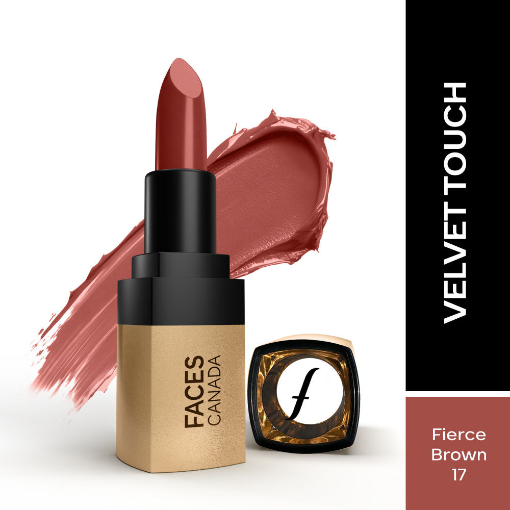 Comfy Matte Velvet Touch Lipstick - Fierce Brown 17