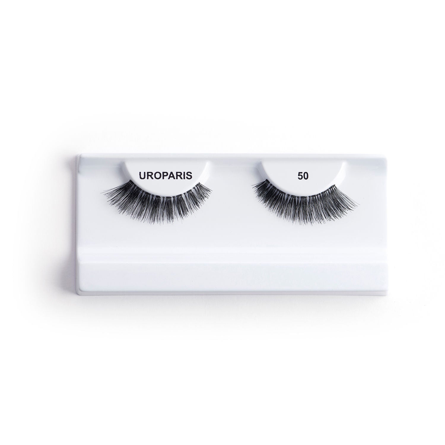 Human Hair Eyelashes - 50 / BLACK
