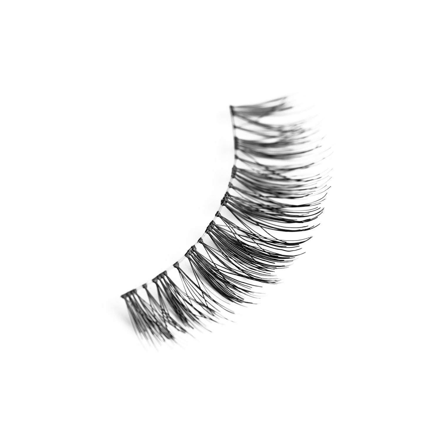 Human Hair Eyelashes - 53 / BLACK