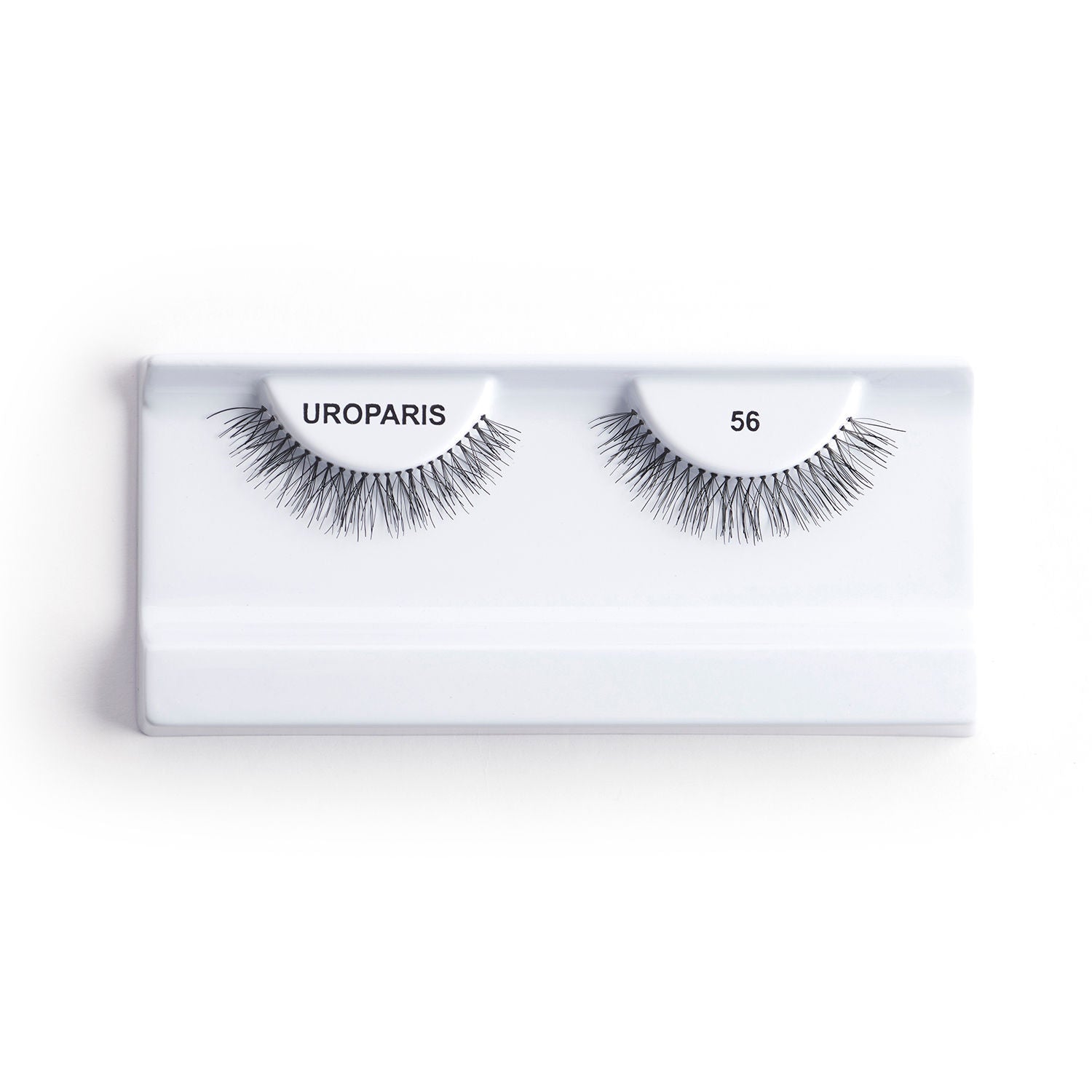 Human Hair Eyelashes - 56 / BLACK