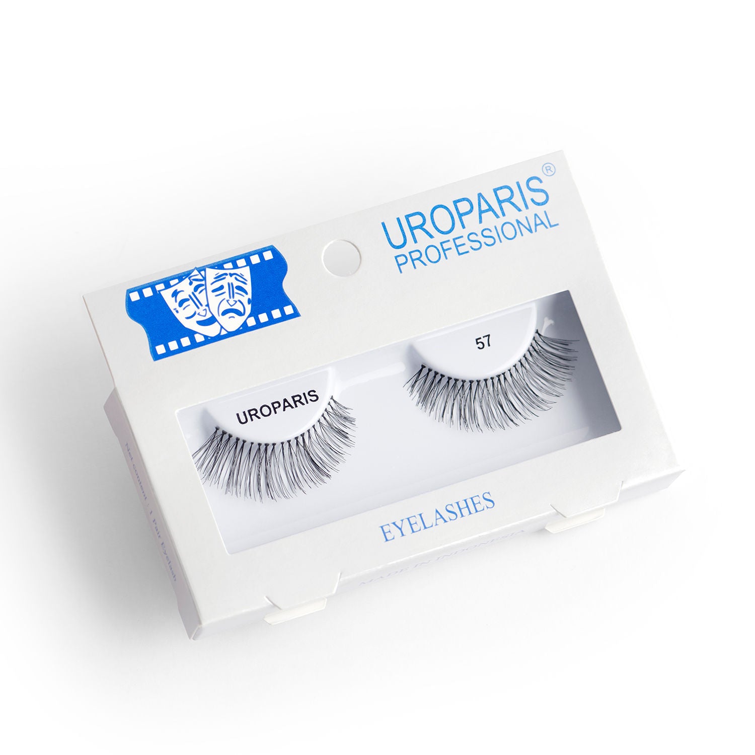 Human Hair Eyelashes - 57 / BLACK